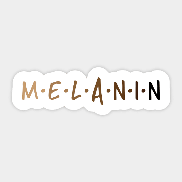 Melanin Friend Sticker by VenusDanielle Designs